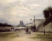 斯坦尼斯 拉勒平 : The Henri IV Quay, Paris